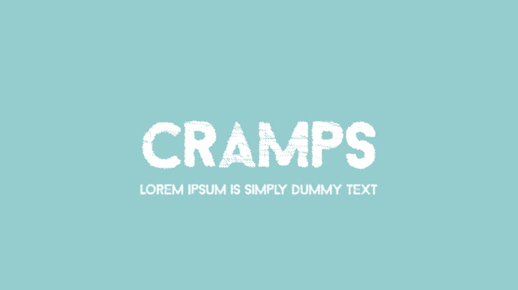 CRAMPS Font