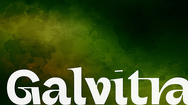 Galvitra Font