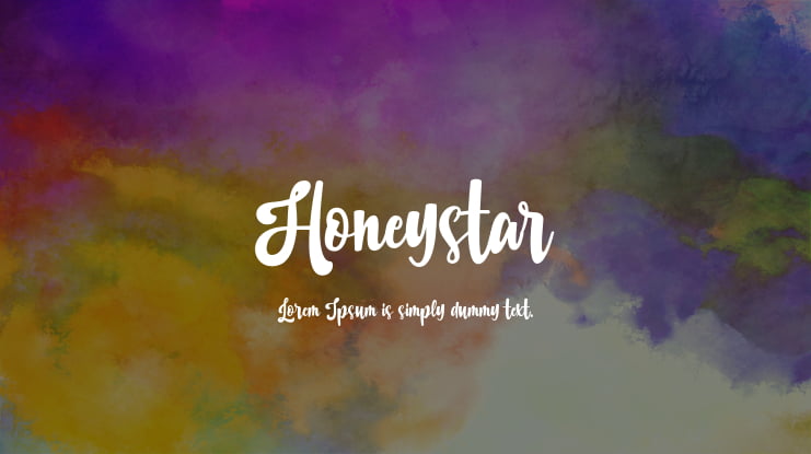 Honeystar Font