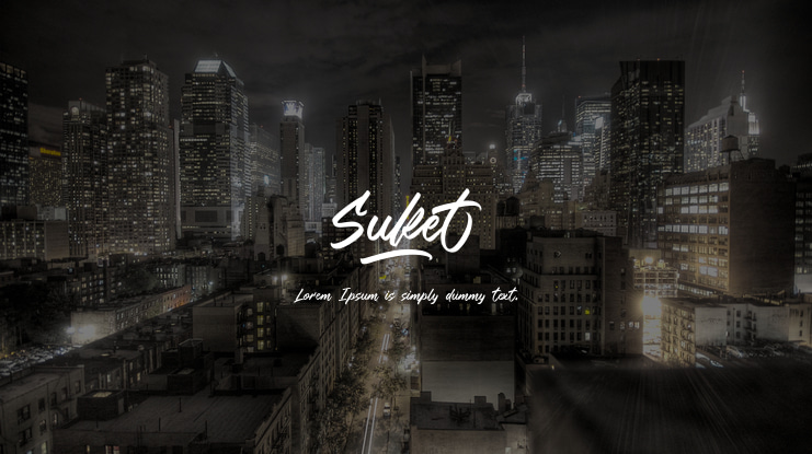 Suket Font