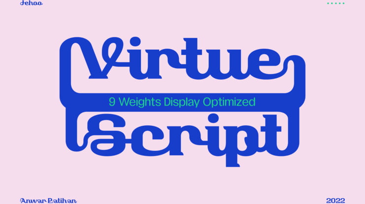 Virtue Script Font