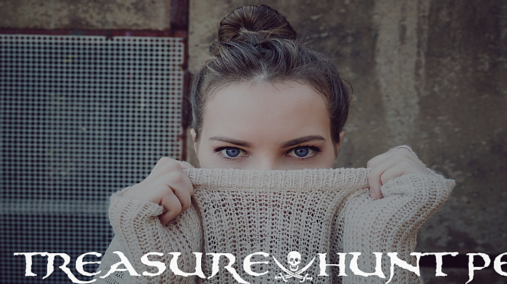 Treasurehunt PERSONAL USE Font