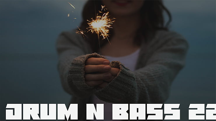 Drum N Bass 22 Font Family