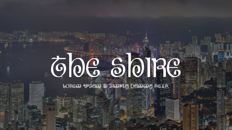 The Shire Font Family