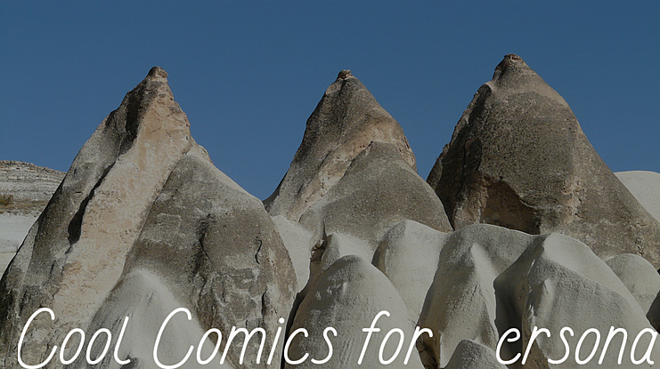 Cool Comics for Personal Font