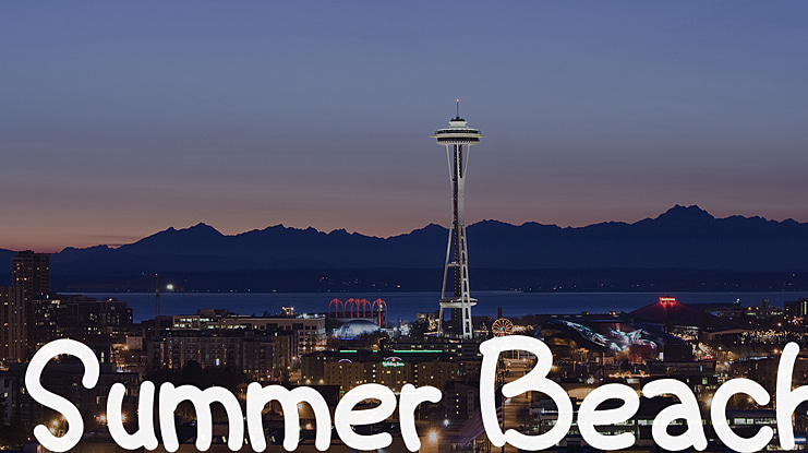 Summer Beach Font