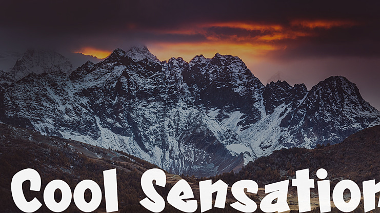 Cool Sensation Font