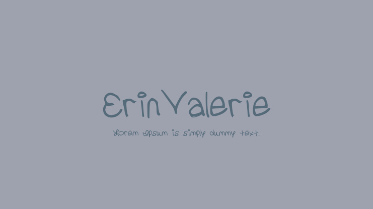ErinValerie Font