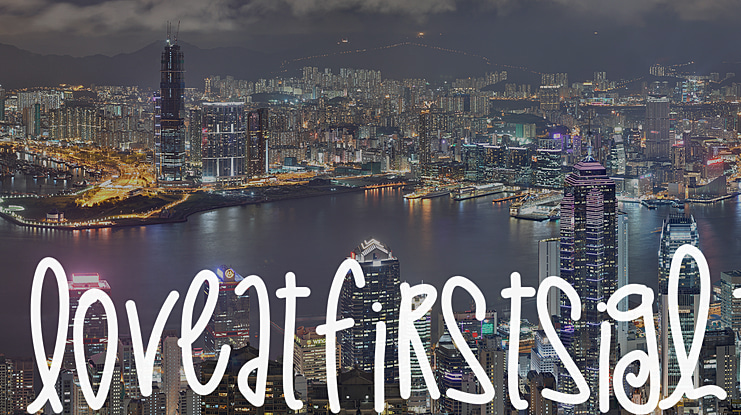 LoveAtFirstSight Font