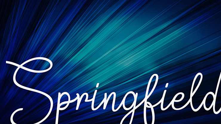 Springfield Font