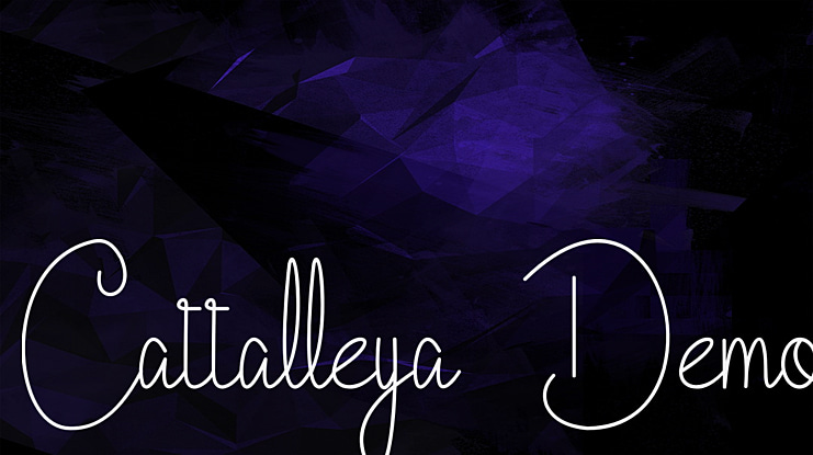 Cattalleya Demo Font