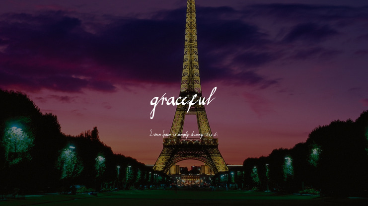 graceful Font