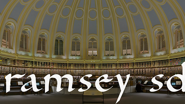 Ramsey SD Font