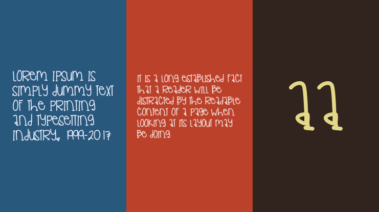 LittleFlyingSpiders Font