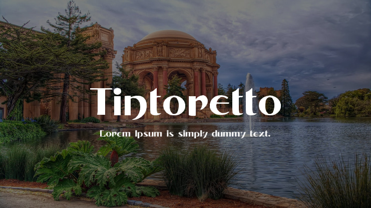Tintoretto Font