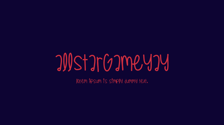 AllStarGameYay Font