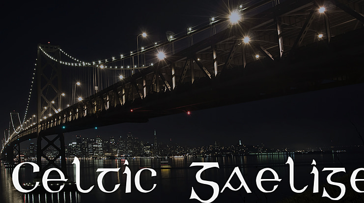 Celtic Gaelige Font