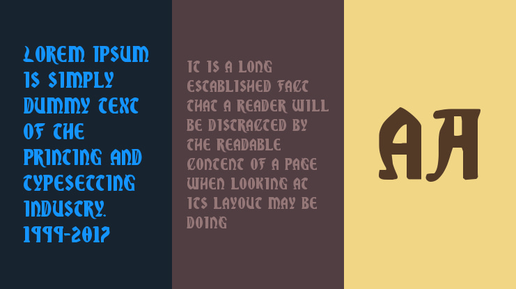 Sable Lion Font Family