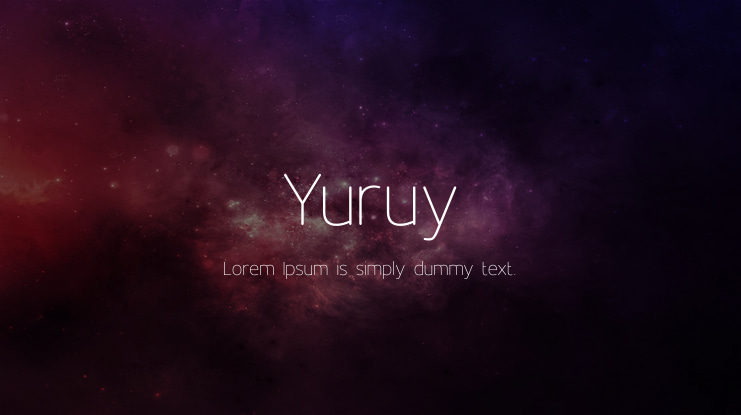 Yuruy Font