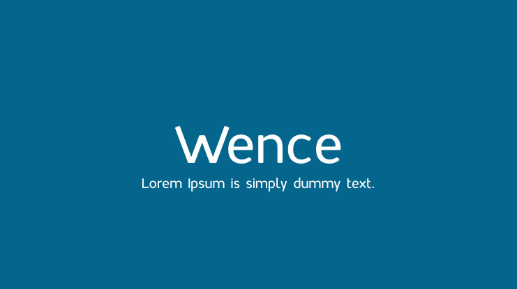 Wence Font