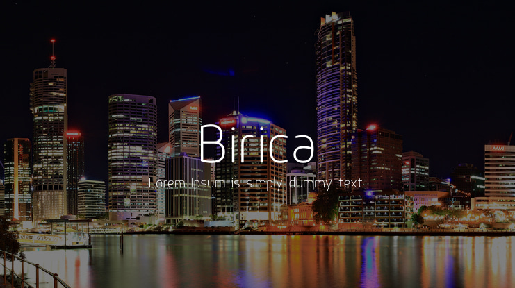 Birica Font