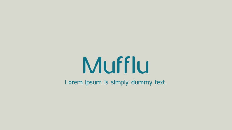 Mufflu Font