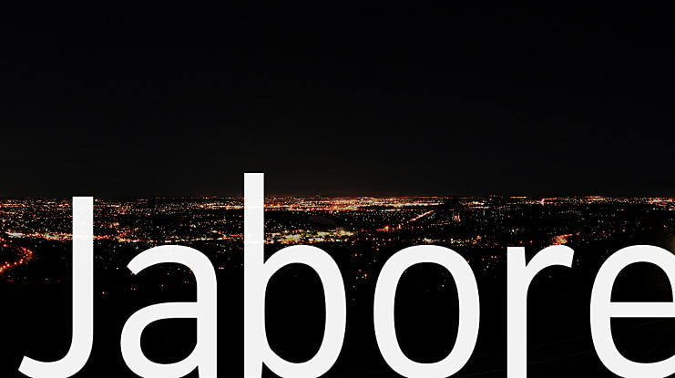 Jabore Font