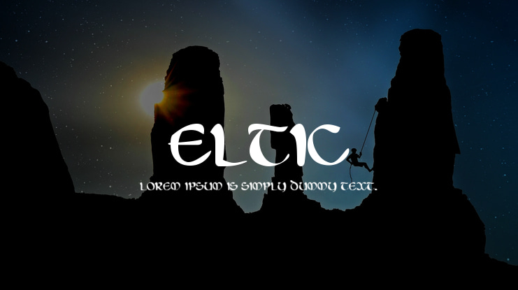 Eltic Font