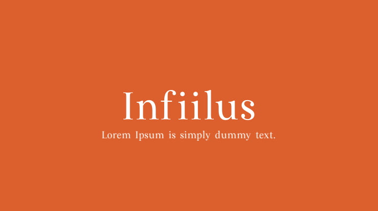 Infiilus Font