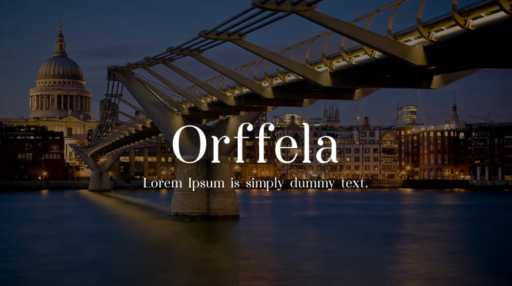 Orffela Font