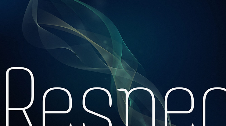 Resneo Font