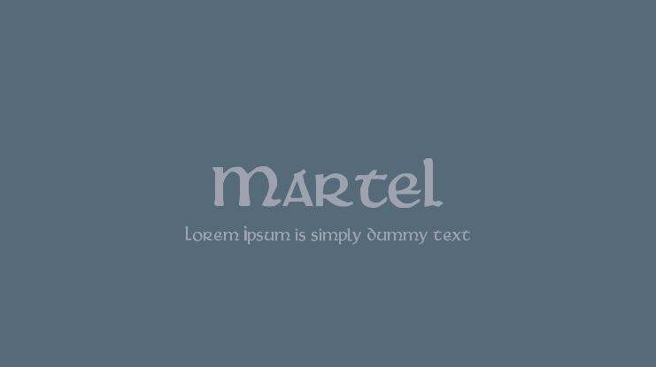 Martel Font