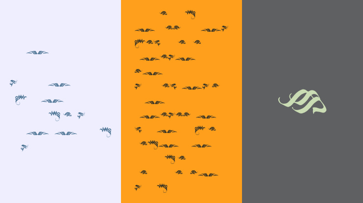 Blackland Ornament Font Family