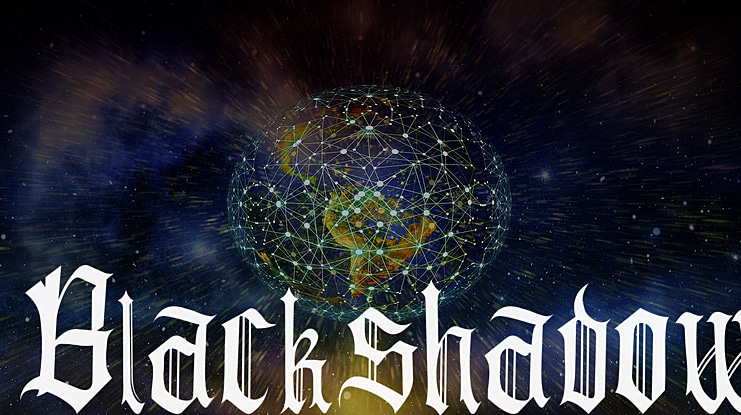 Blackshadow Font