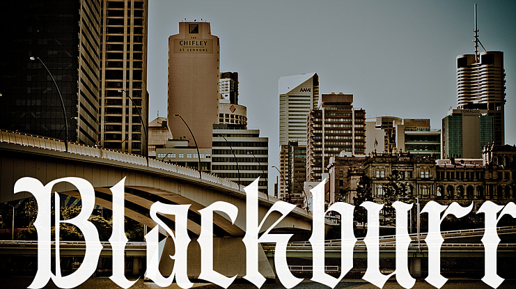 Blackburr Font