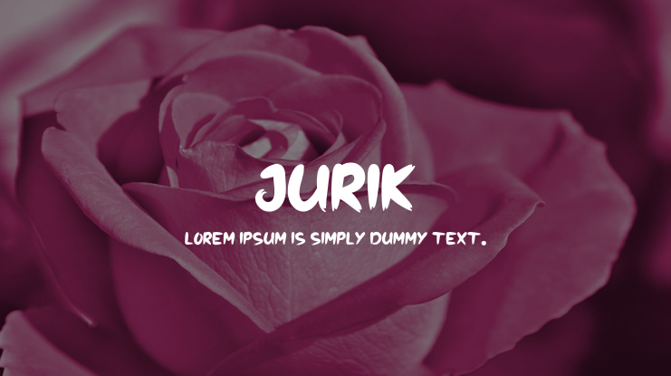 Jurik Font