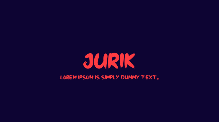 Jurik Font