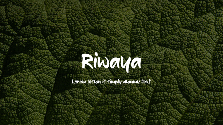 Riwaya Font