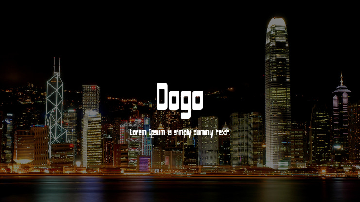 Dogo Font
