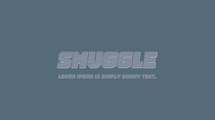 Smuggle Font Family