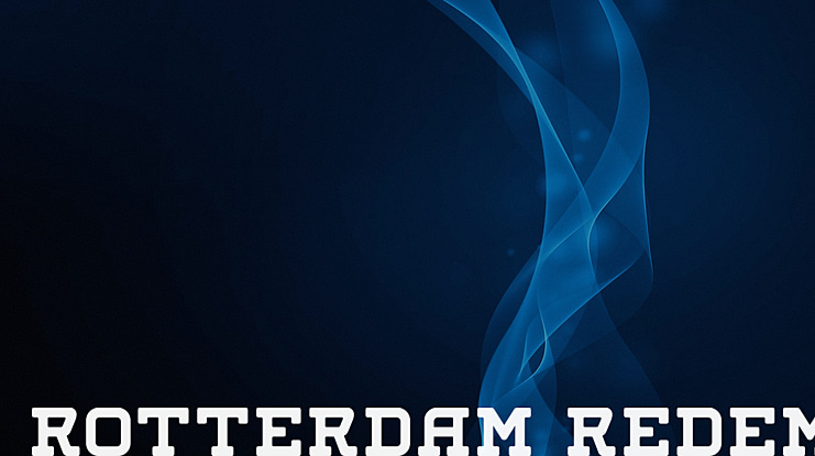 ROTTERDAM REDEMPTION Font