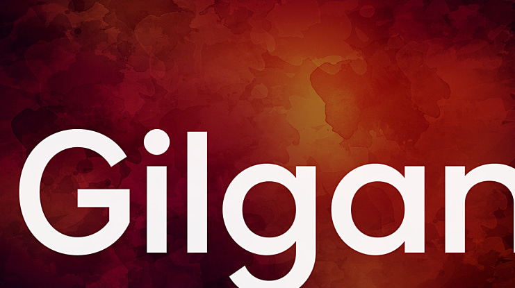 Gilgan Font