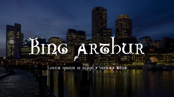 King Arthur Font