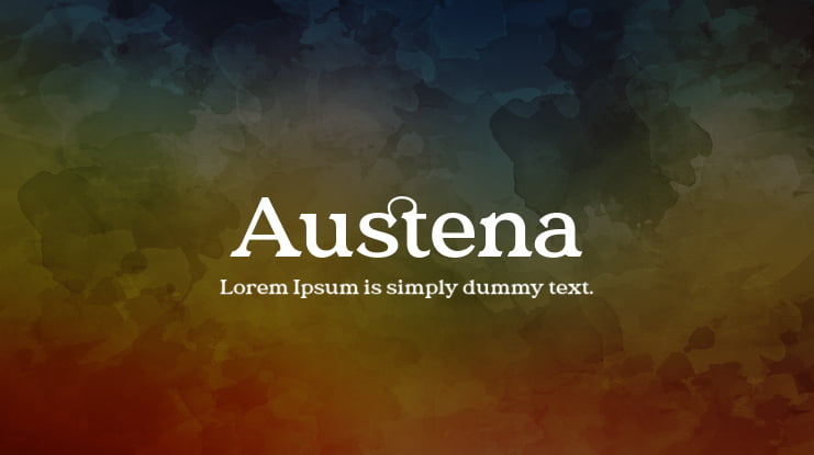 Austena Font