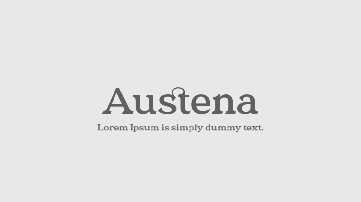 Austena Font