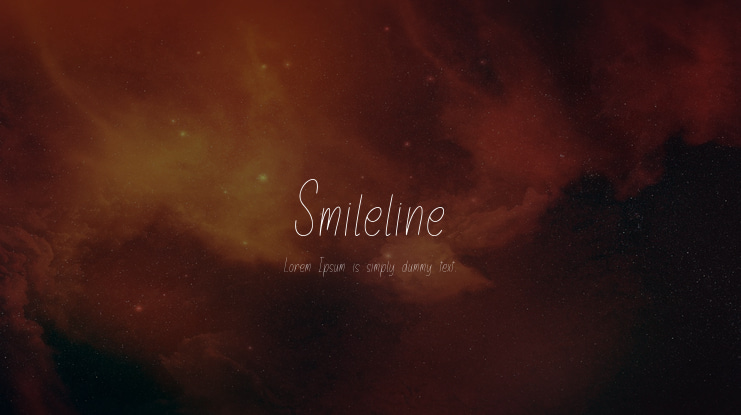 Smileline Font
