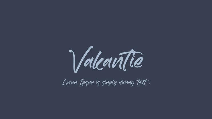 Vakantie Font