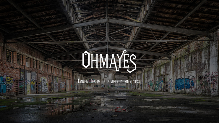 Ohmayes Font