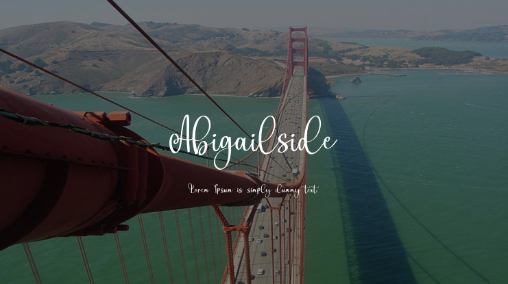Abigailside Font