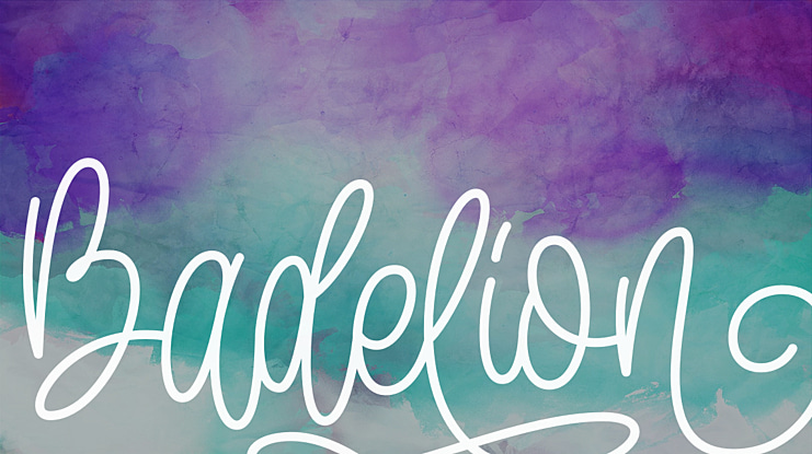 Badelion Font